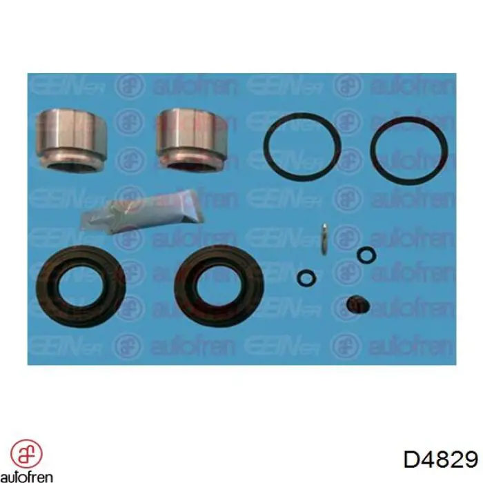 Ремкомплект переднього супорту D4829 Autofren
