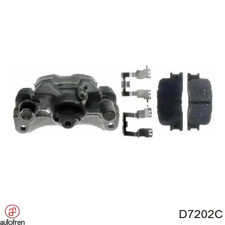 Купити D7202C Autofren Супорт гальмівного, заднього