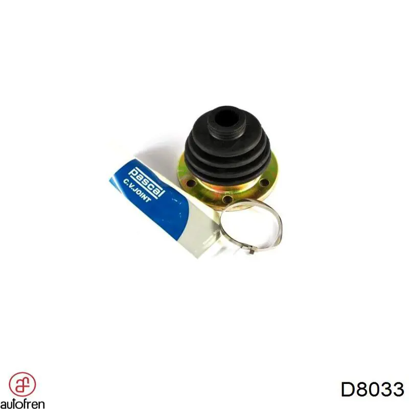 D8033 Autofren Пильник ШРКШ внутрішній, передній півосі