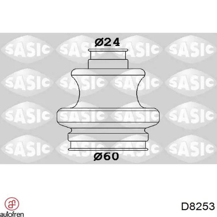 Купити A2103500837 Mercedes Пильник ШРКШ зовнішній, задньої півосі