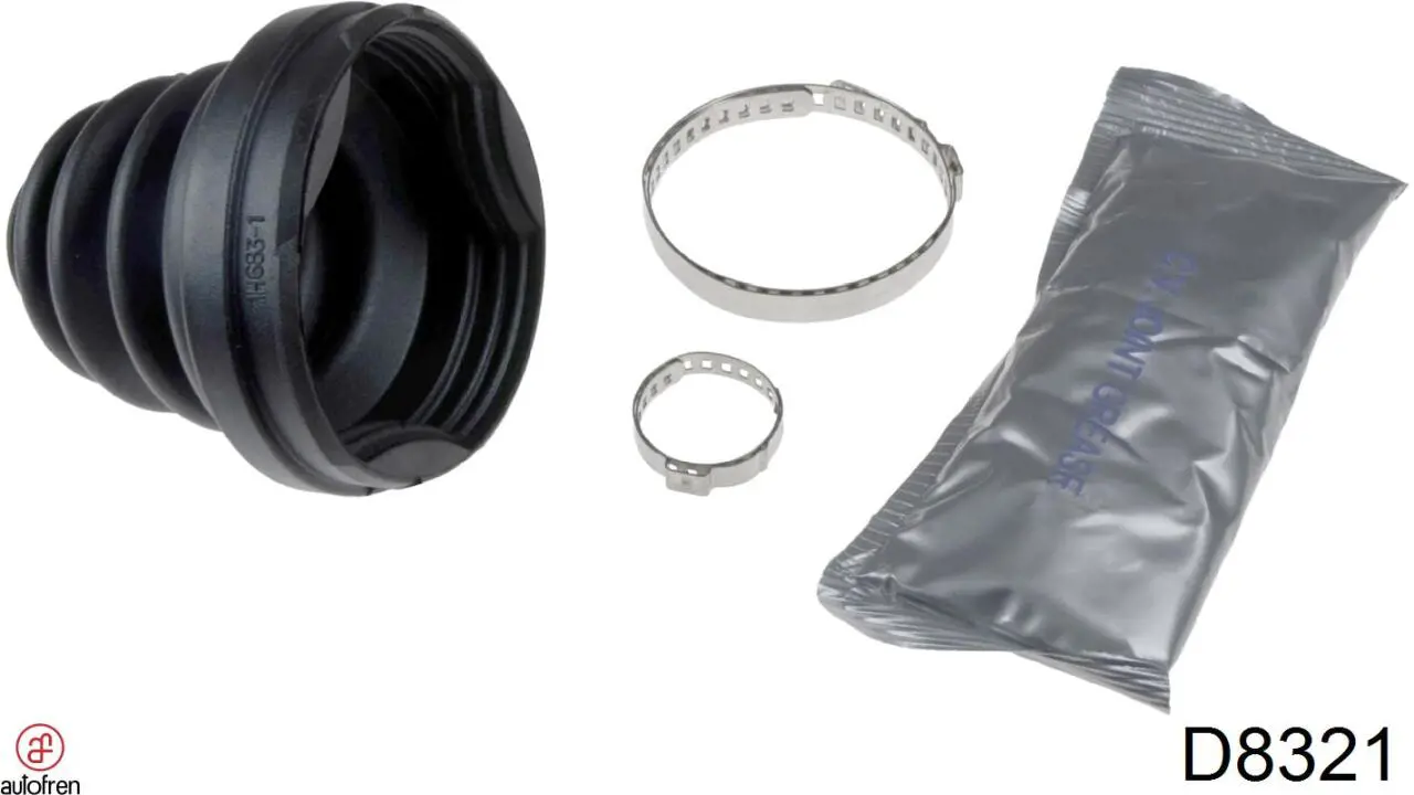 Пильник ШРУСа внутрішній, правий GKN-Spidan 26179 ціна, від 7.59 USD