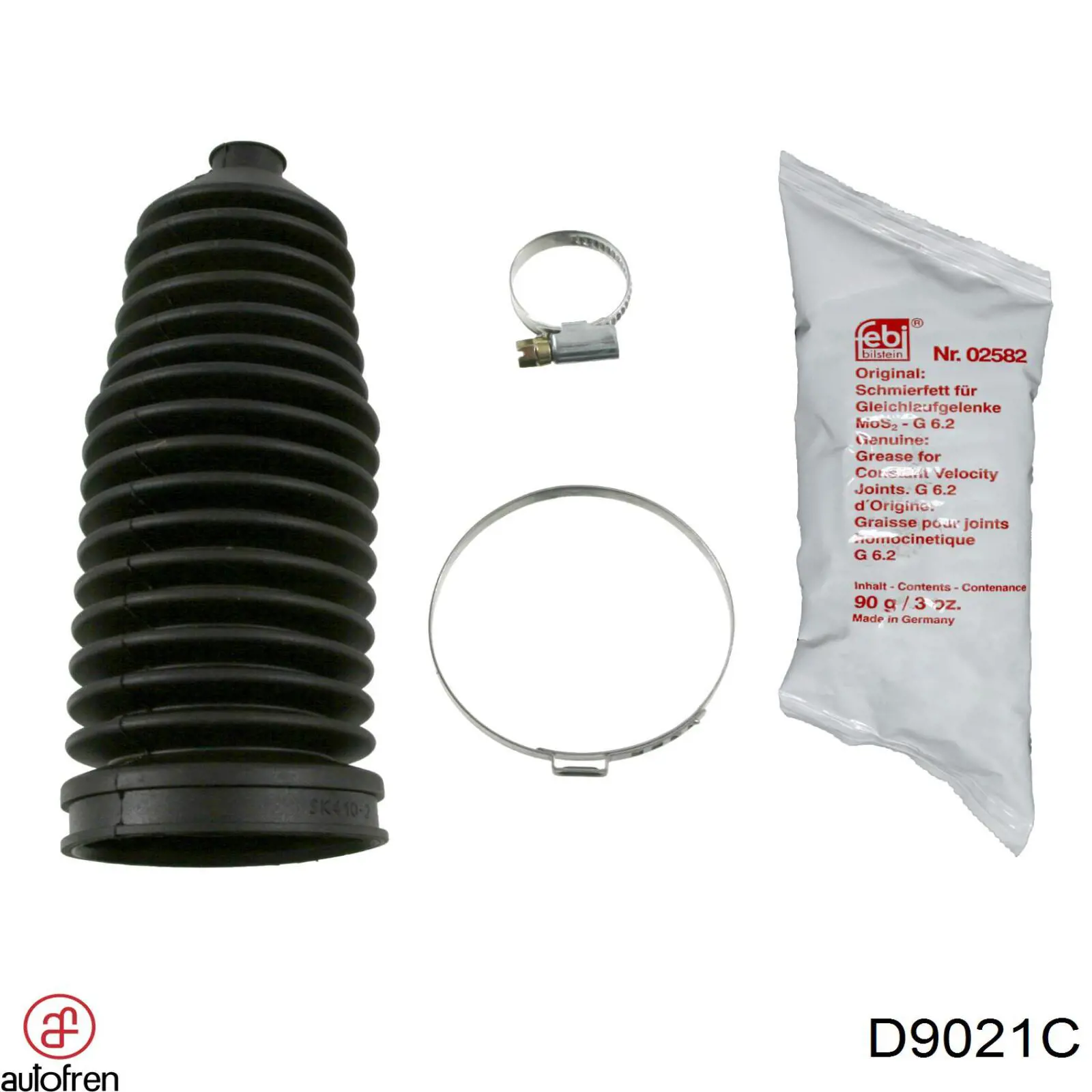 Пильник рульової тяги Autofren D9021C ціна, від 7.96 USD