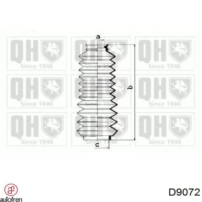 Купити D9072 Autofren Пильник тяги