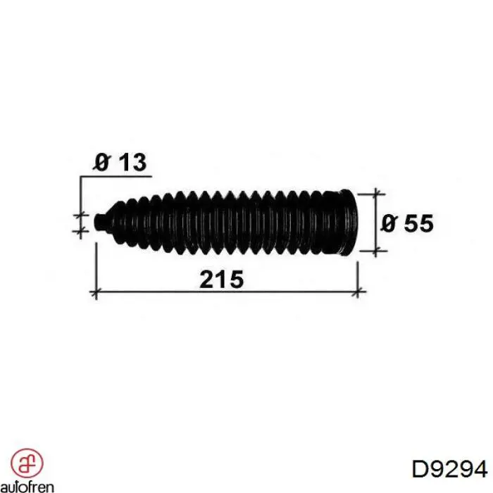 Купити D9294 Autofren Пильник тяги