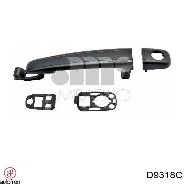 Пильник рульової тяги Autofren D9318C ціна, від 9.10 USD
