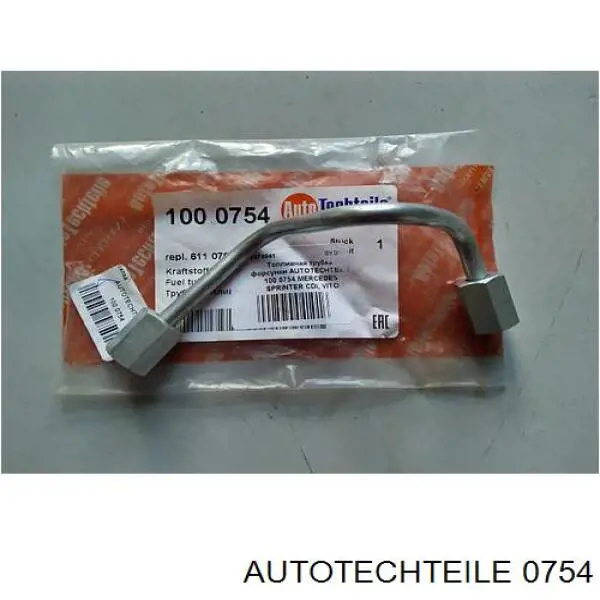 Трубка паливна форсунки 1-го циліндру 0754 Autotechteile