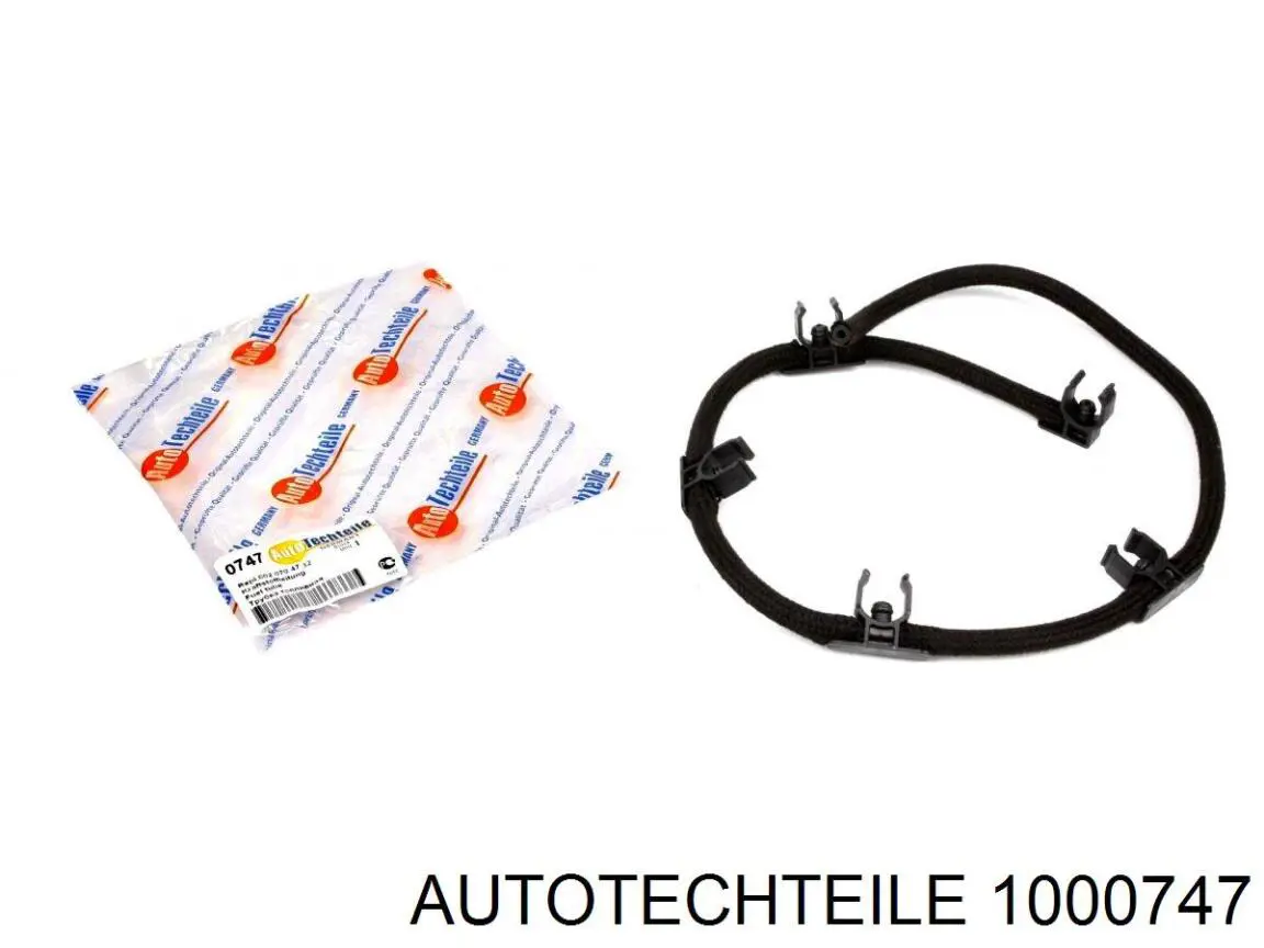 1000747 Autotechteile Трубка паливна, зворотня від форсунок