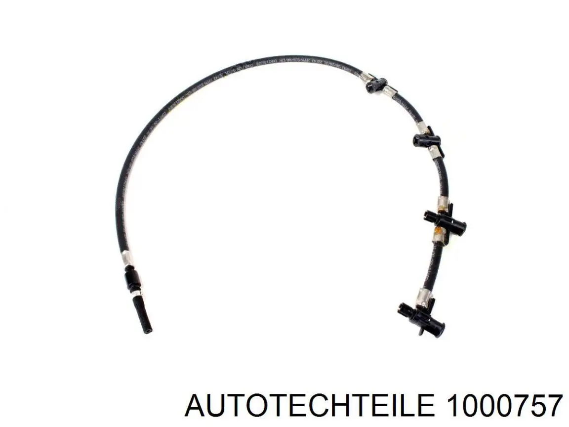 Трубка паливна, зворотня від форсунок Autotechteile 1000757 ціна, від 35.89 USD