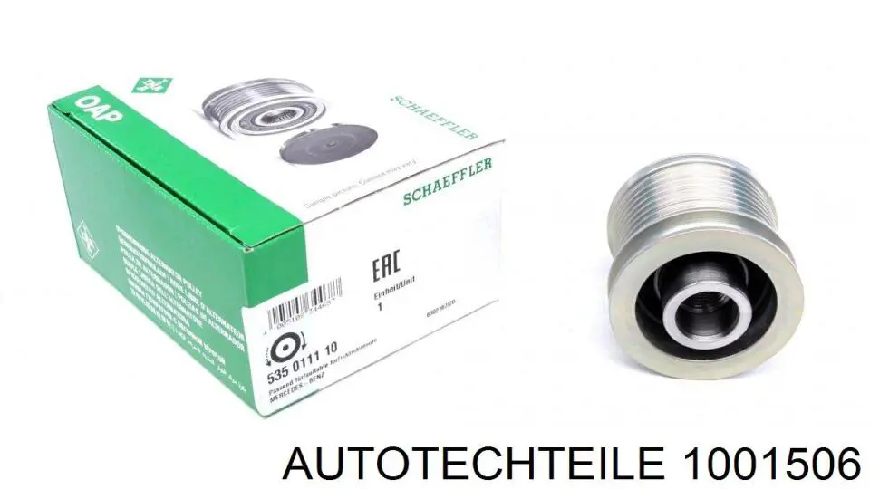 Купити 1001506 Autotechteile Шків генератора