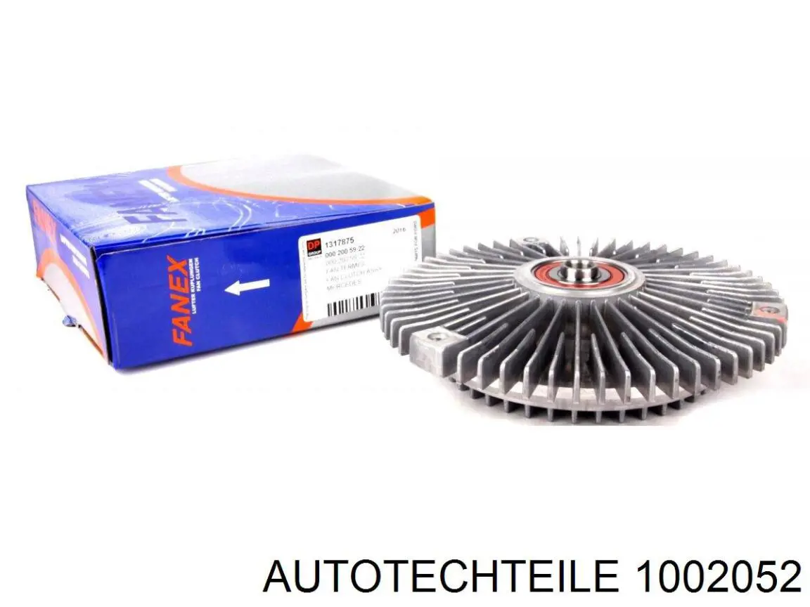 Купити 1002052 Autotechteile Муфта вязкостная системи охолодження