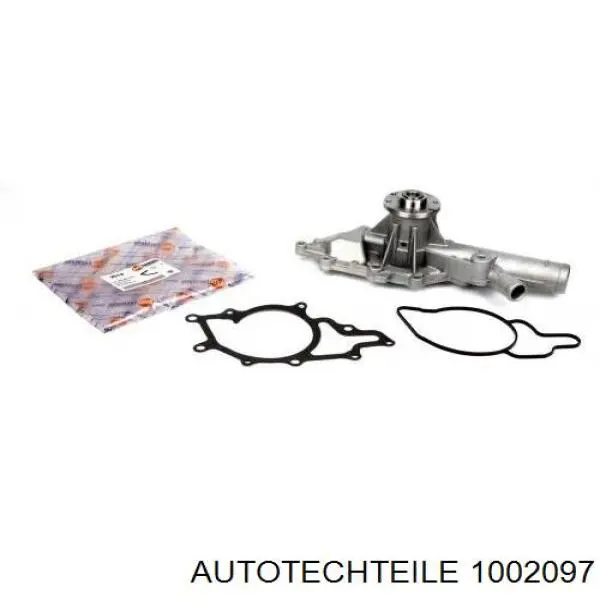 Вискомуфта вентилятора 1002097 Autotechteile