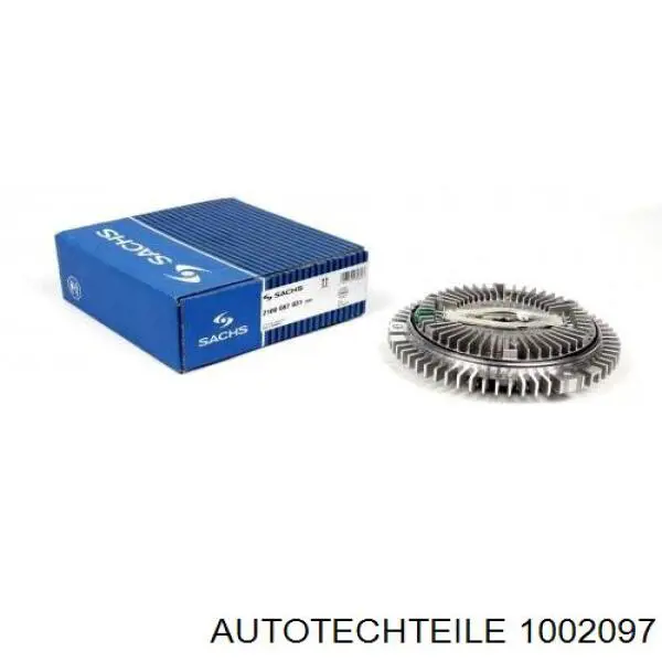 В'язкова муфта вентилятора Autotechteile 1002097 ціна, від 50.20 USD