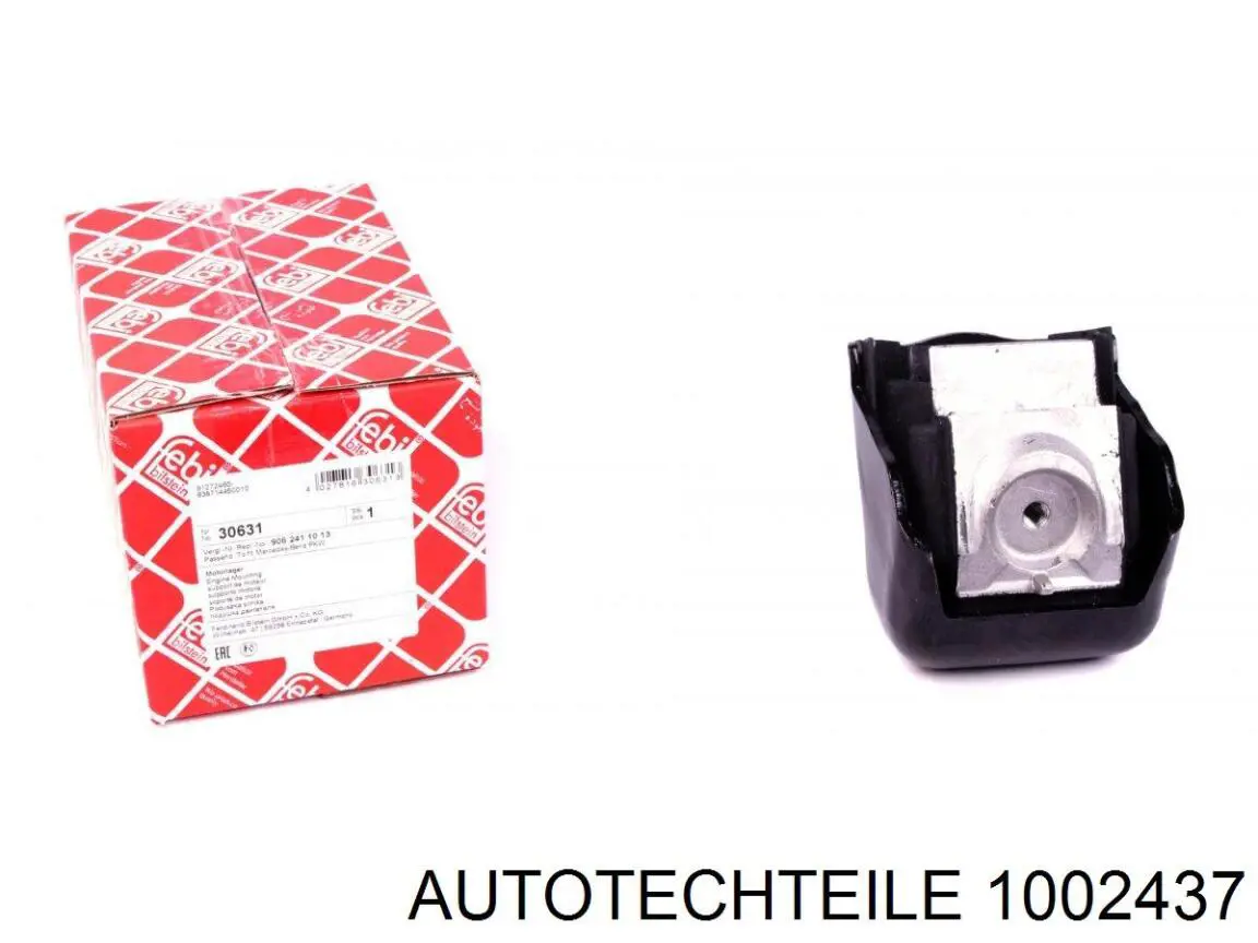 Подушка (опора) двигуна, передня Autotechteile 1002437 ціна, від 36.62 USD