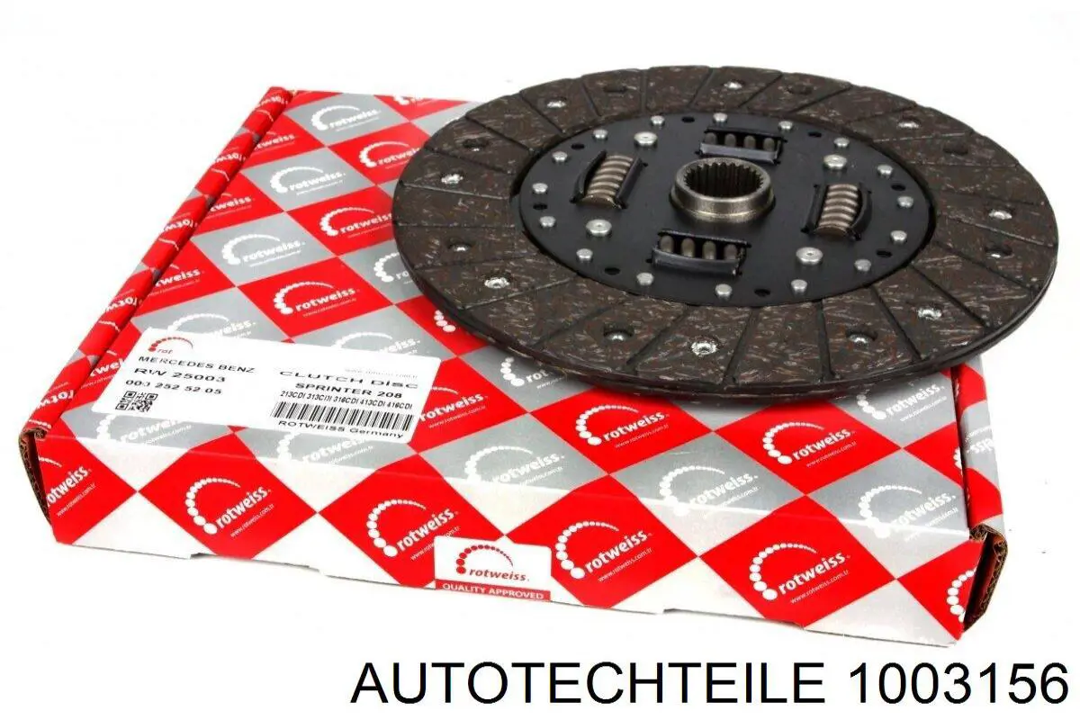 Проставка (гумове кільце) пружини задньої, нижня 1003156 Autotechteile