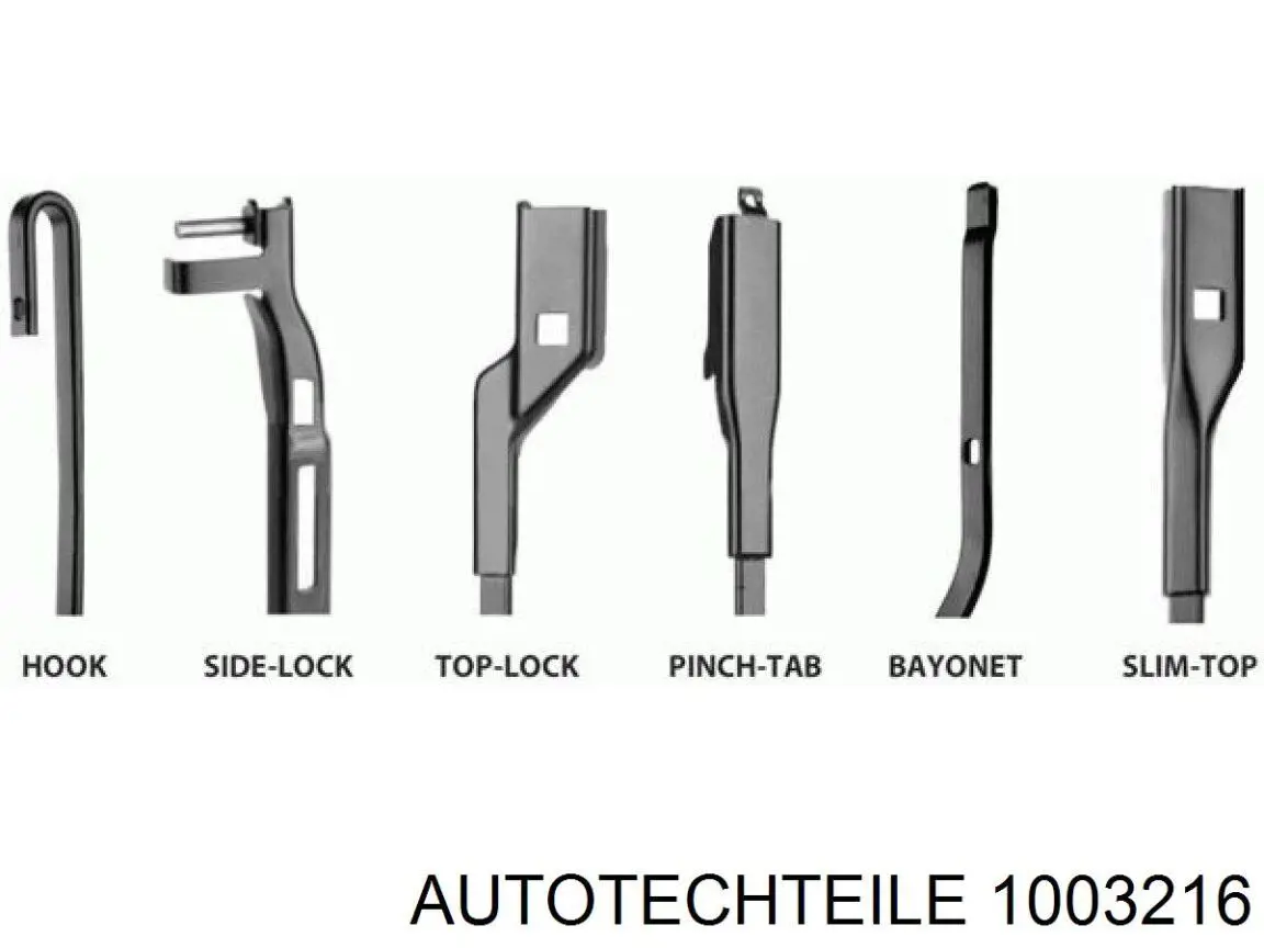 1003216 Autotechteile Амортизатори задні