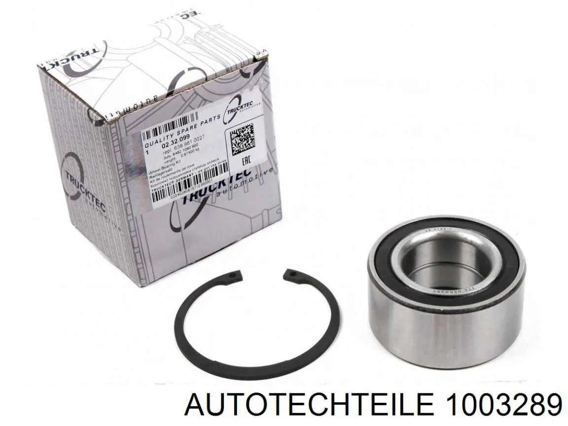 Купити 1003289 Autotechteile Хомут кріплення втулки стабілізатора, заднього