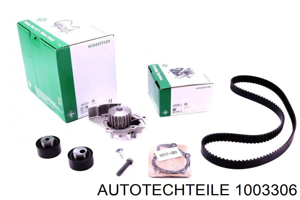 Сайлентблок переднього важеля 1003306 Autotechteile