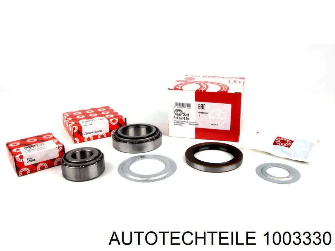 Комплект підшипник маточини передньої Autotechteile 1003330 ціна, від 14.85 USD