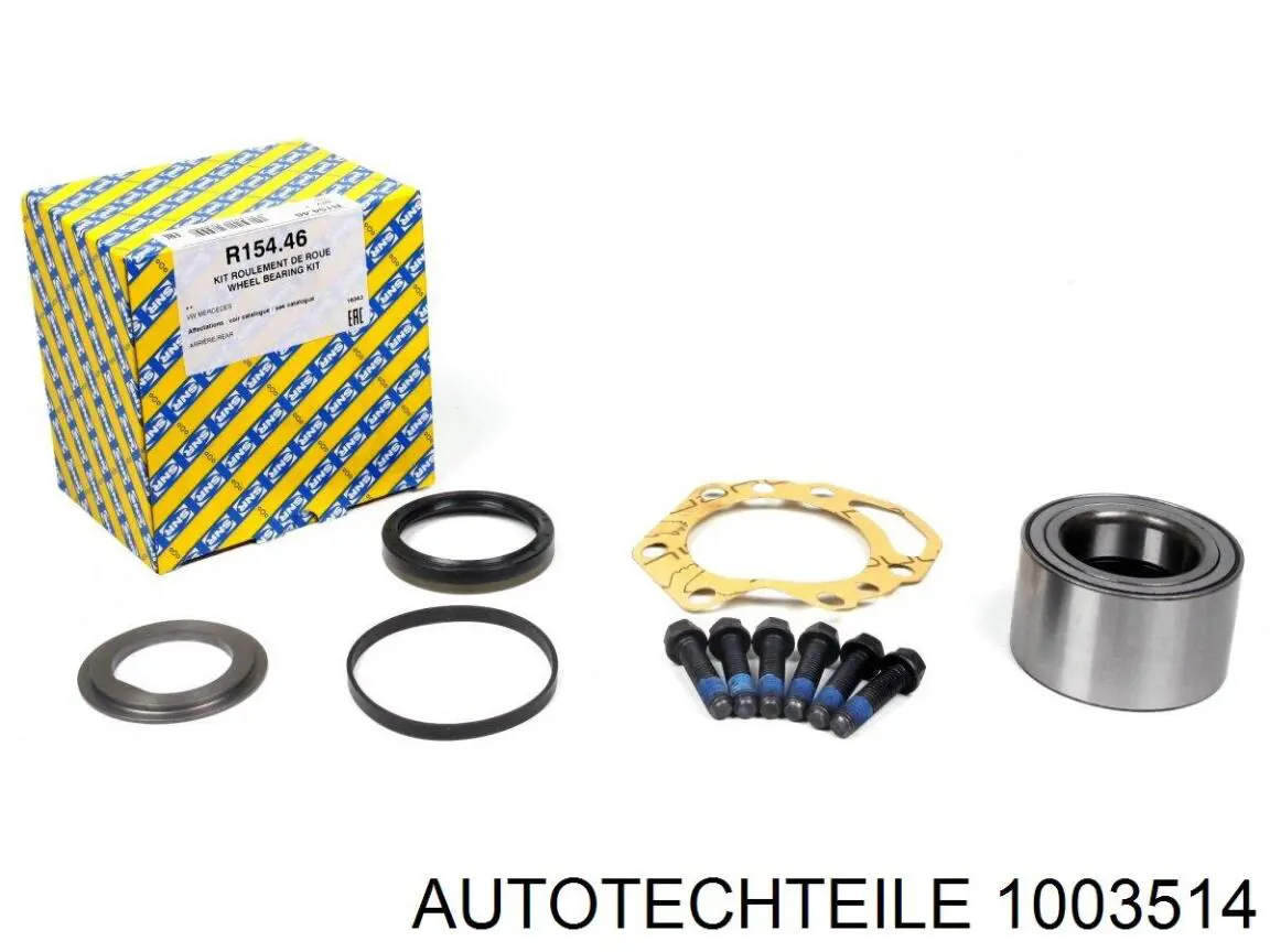 1003514 Autotechteile Підшипник ступиці задньої