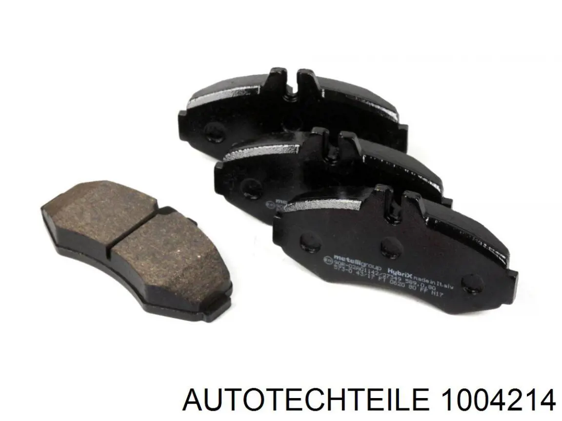 Гальмівні колодки Autotechteile 1004214 ціна, від 18.10 USD