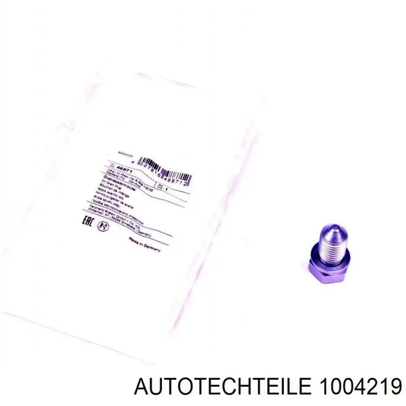 Трос стоянкового гальма задній лівий Autotechteile 1004219 ціна, від 11.37 USD