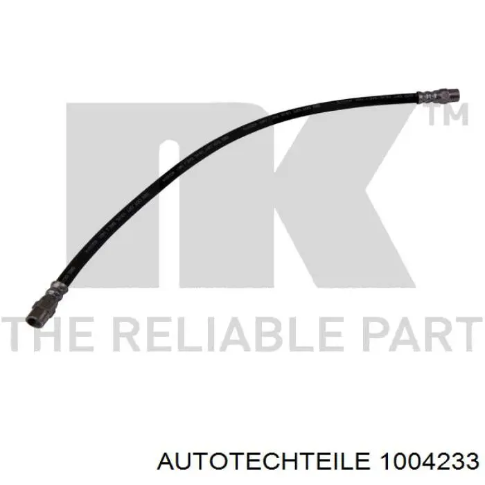 1004233 Autotechteile Гнучка гальмівна трубка передня