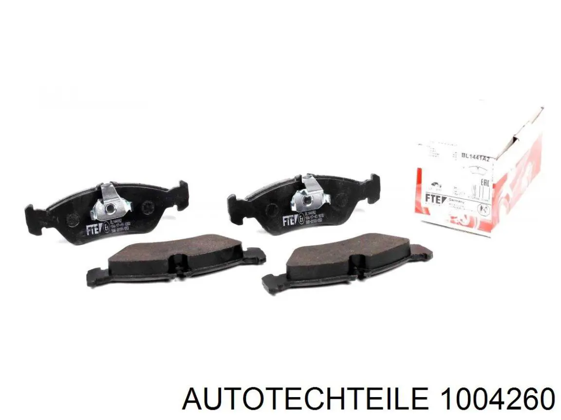 Купити 1004260 Autotechteile Задні колодки