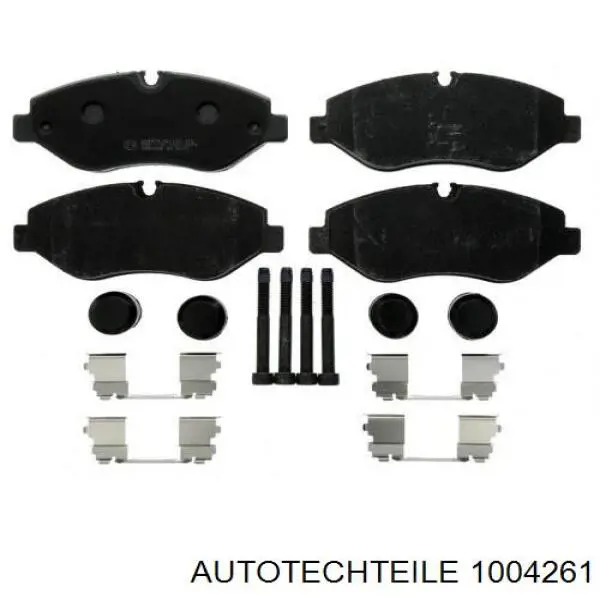 Гальмівні колодки Autotechteile 1004261 ціна, від 20.91 USD
