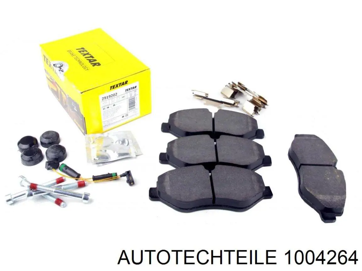1004264 Autotechteile Передні гальмівні колодки