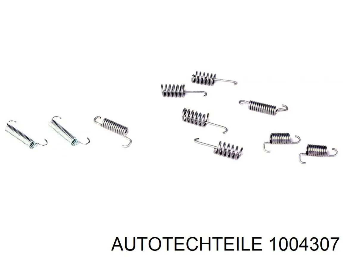 1004307 Autotechteile Гальмівні колодки ручника