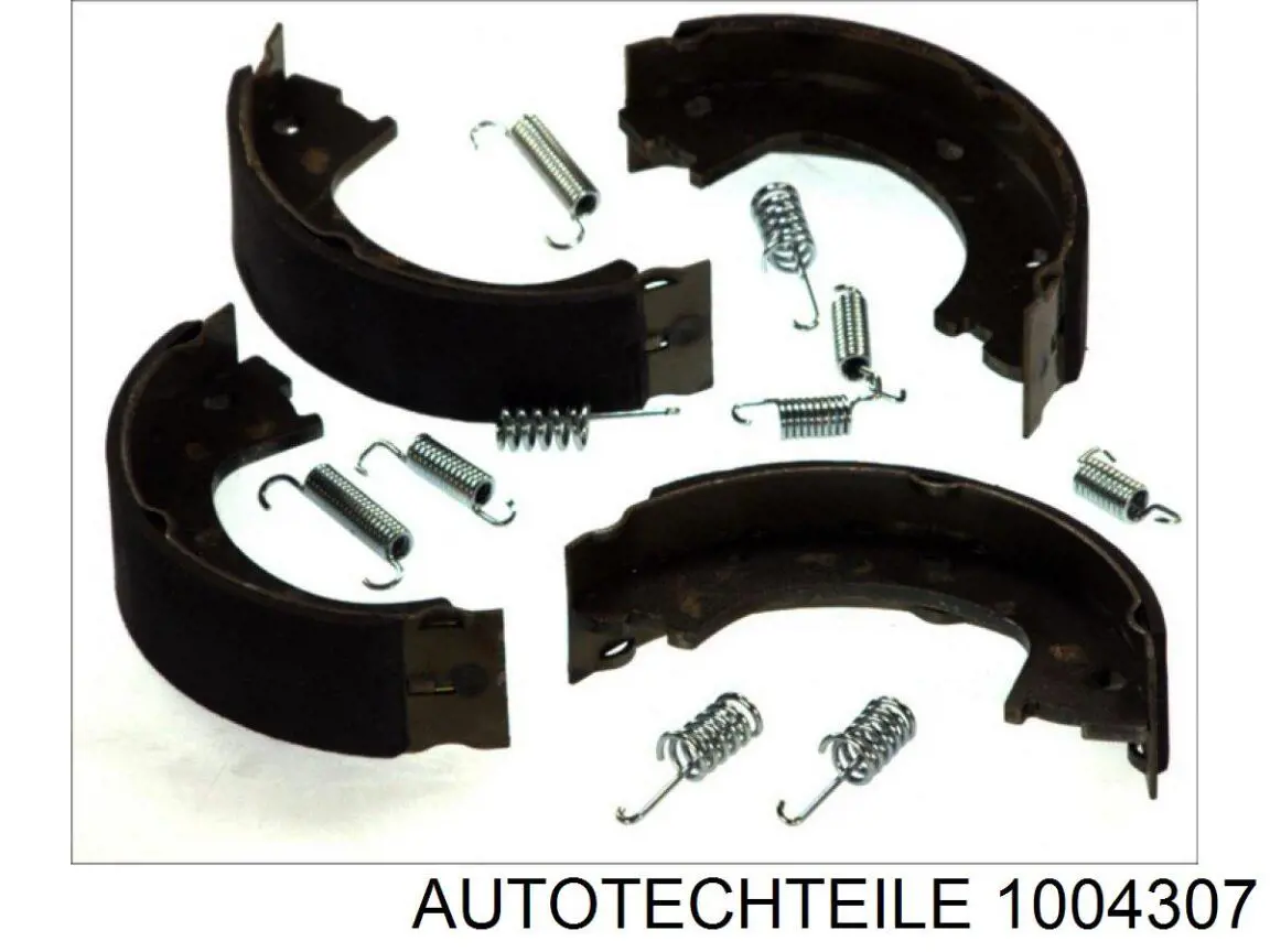Колодки ручника / стоянкового гальма Autotechteile 1004307 ціна, від 29.65 USD