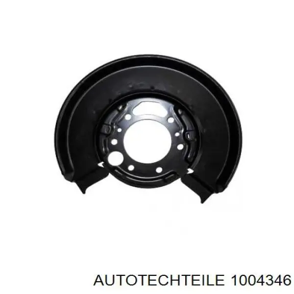 Захист гальмівного диска заднього, лівого Autotechteile 1004346 ціна, від 6.63 USD