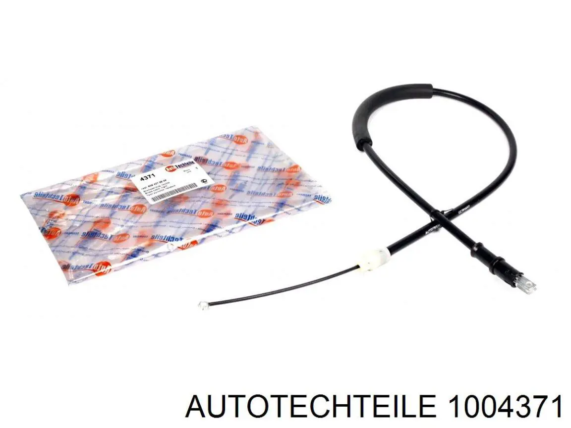Трос стоянкового гальма задній правий Autotechteile 1004371 ціна, від 9.86 USD