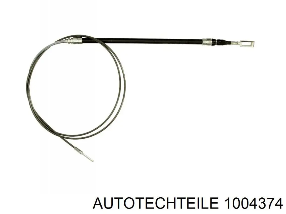 1004374 Autotechteile Трос ручного гальма передній