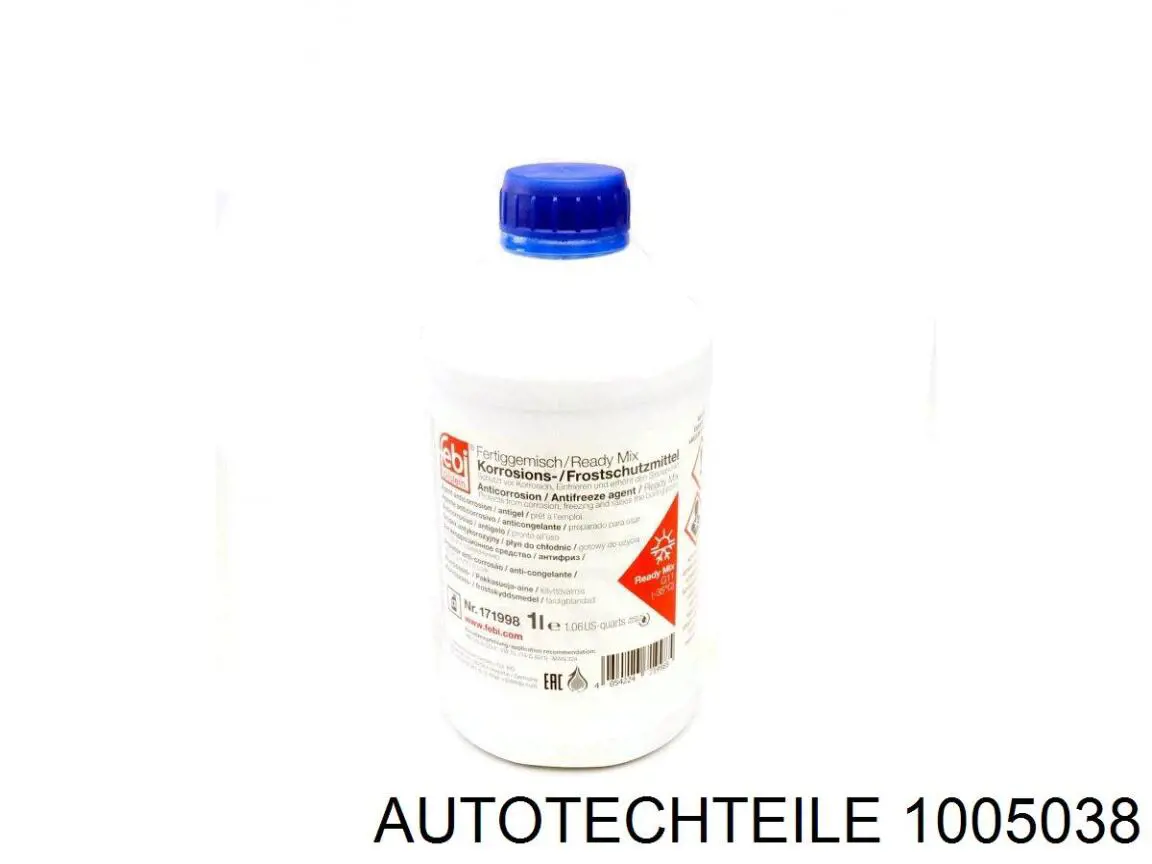 Радіатор 1005038 Autotechteile