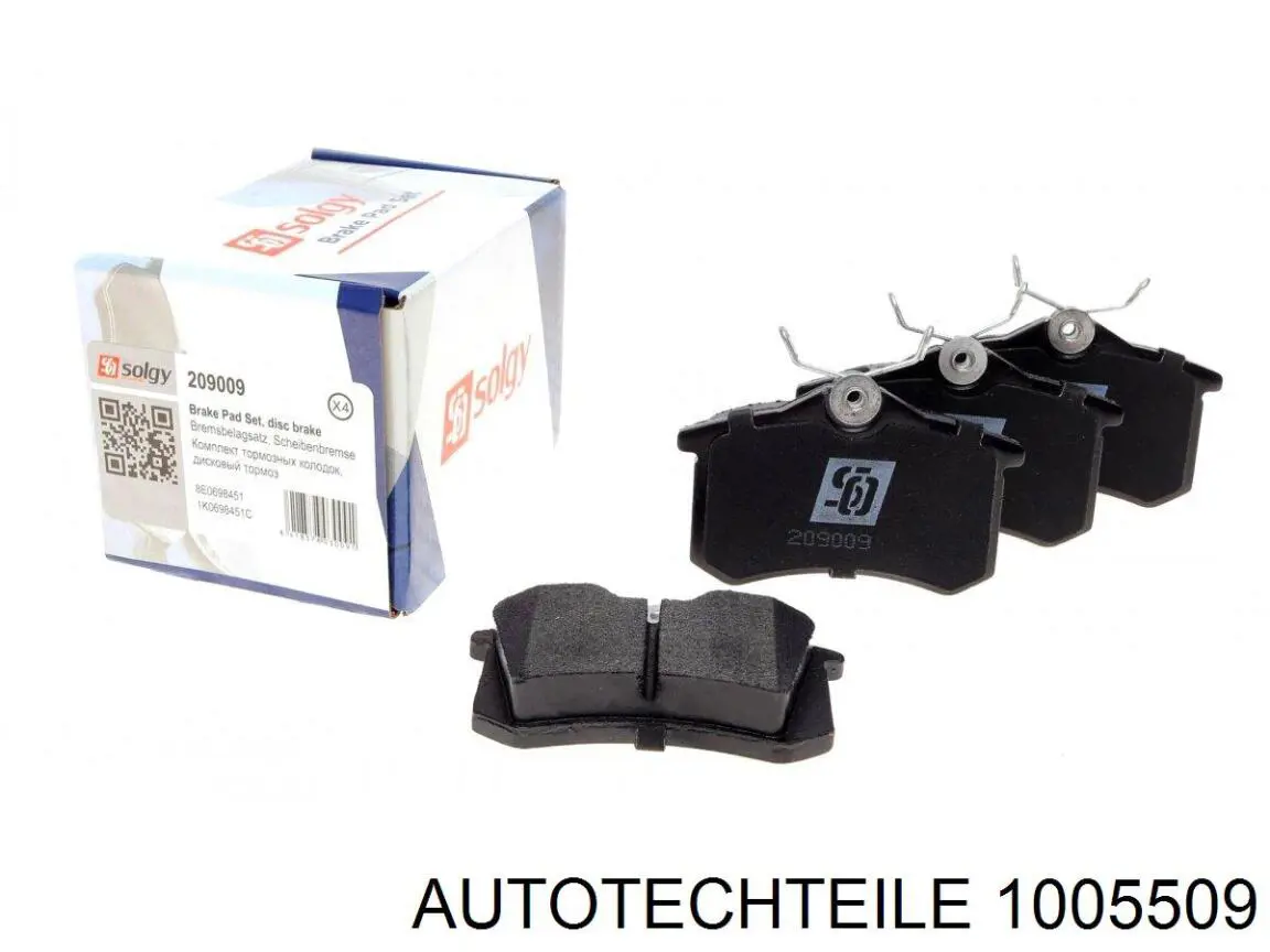 1005509 Autotechteile датчик абс (abs задній, правий)