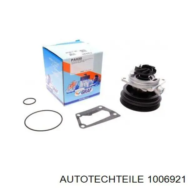 Ущільнювач двері передньої (на кузові) Autotechteile 1006921 ціна, від 48.30 USD