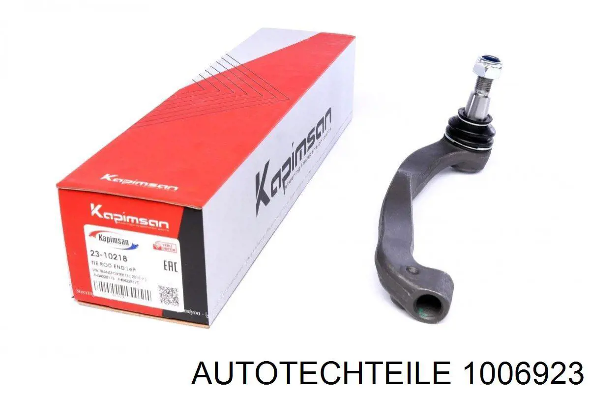 Ущільнювач дверей передніх, на (кузові) Autotechteile 1006923