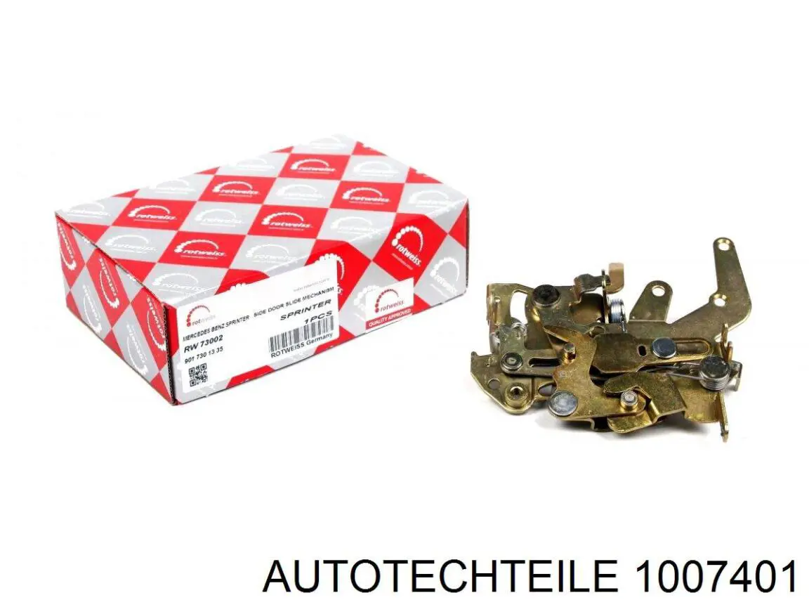 Купити 1007401 Autotechteile Замок задньої лівої двостулкової двері