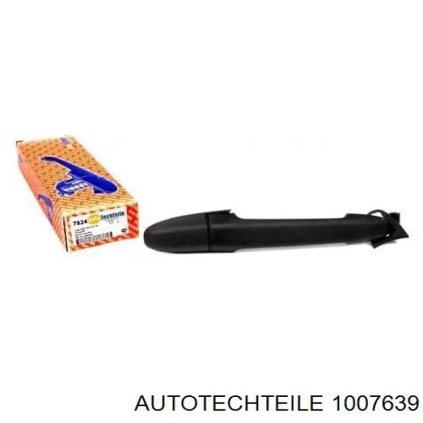 Ручка задньої (двостулкової) двері права внутрішня Autotechteile 1007639 ціна, від 10.89 USD