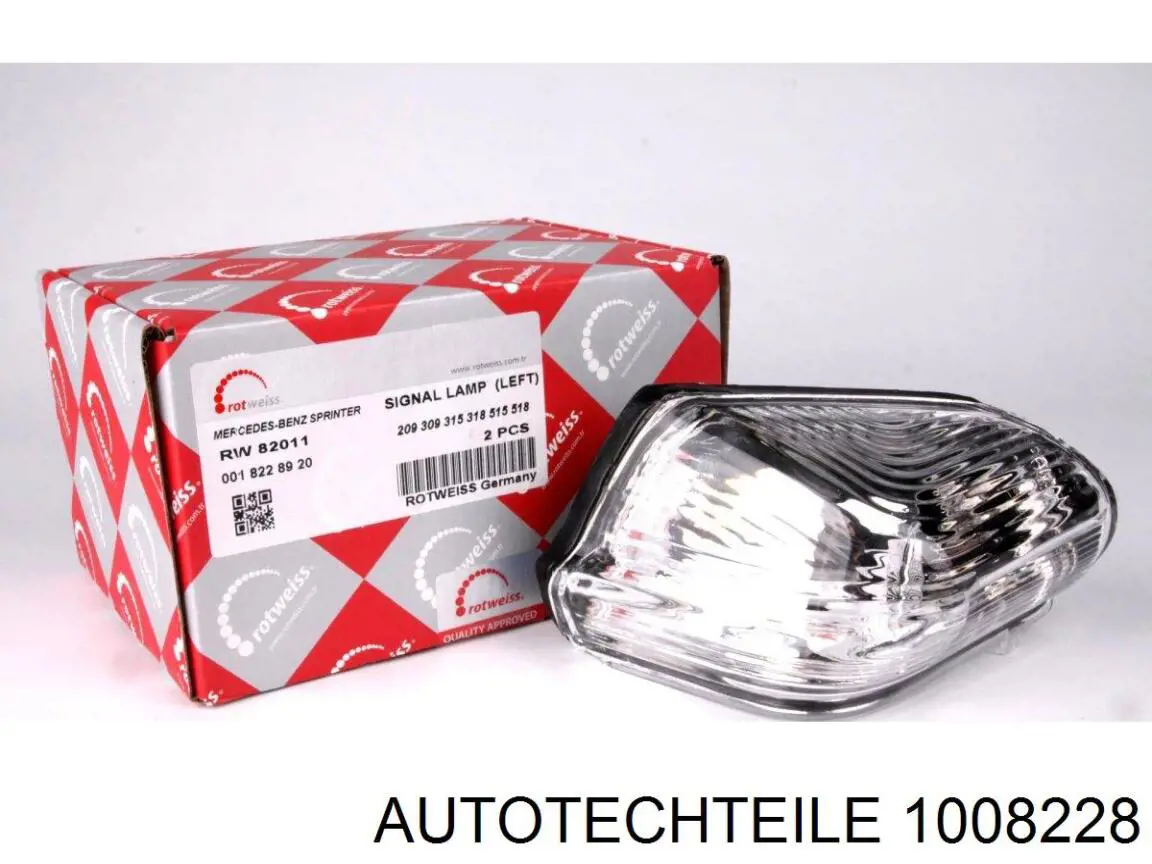 Купити 1008228 Autotechteile Покажчик повороту дзеркала, правий