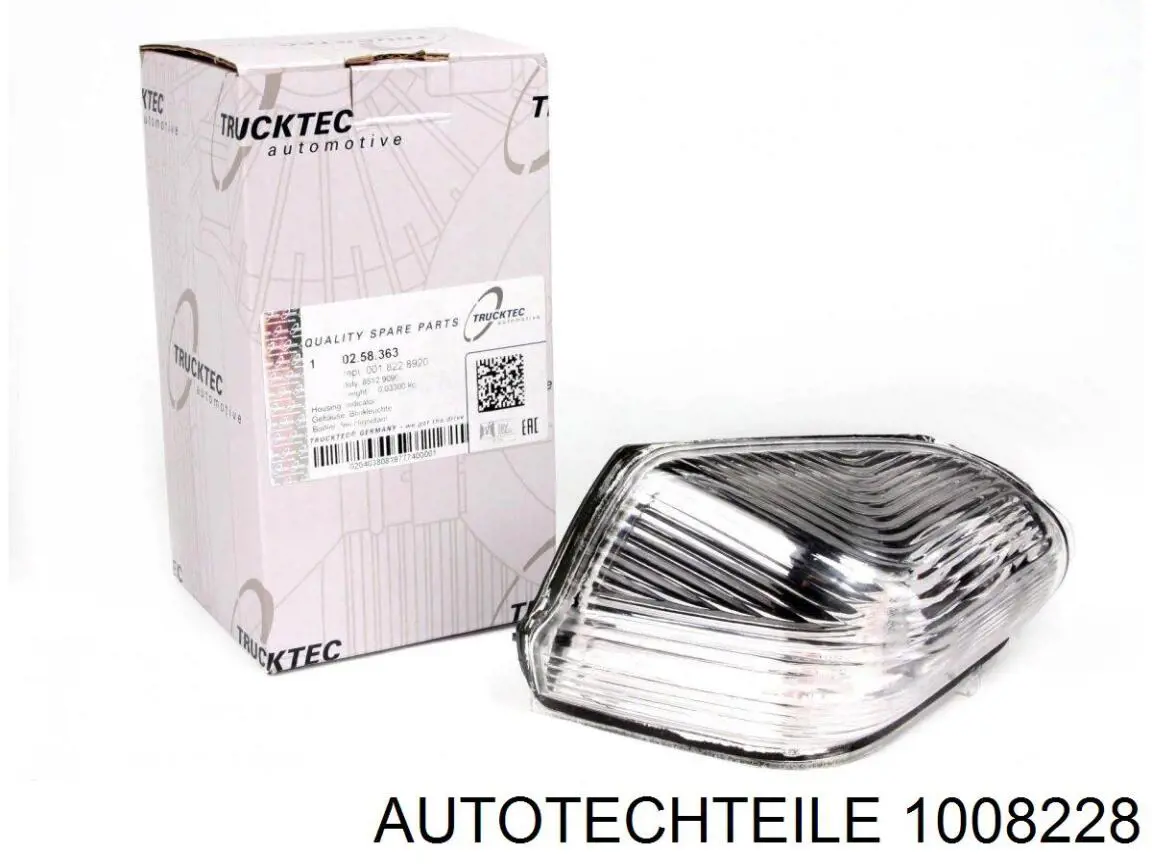 Покажчик повороту дзеркала, правий Autotechteile 1008228 ціна, від 6.59 USD