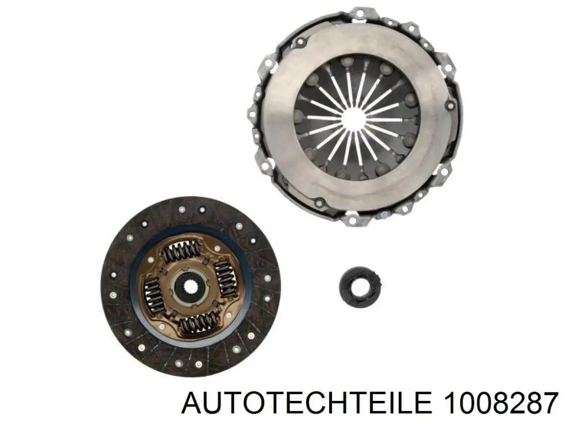 Скло фари лівої 1008287 Autotechteile