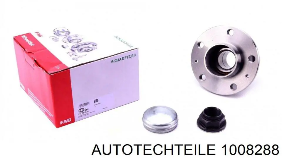 Скло фари правої 1008288 Autotechteile