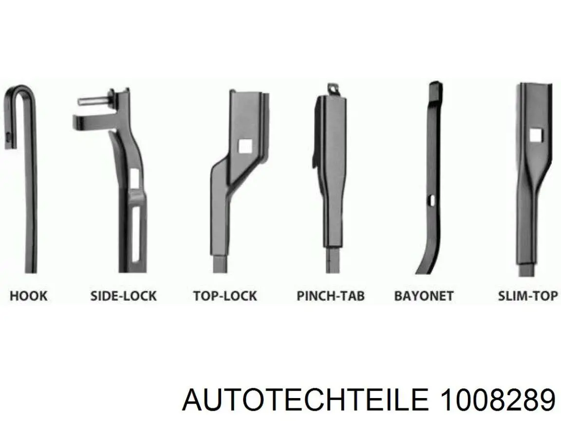 1008289 Autotechteile Фара дальнього світла в зборі