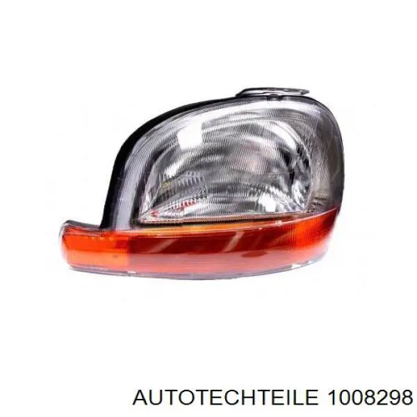 Скло фари правої Autotechteile 1008298 ціна, від 10.20 USD