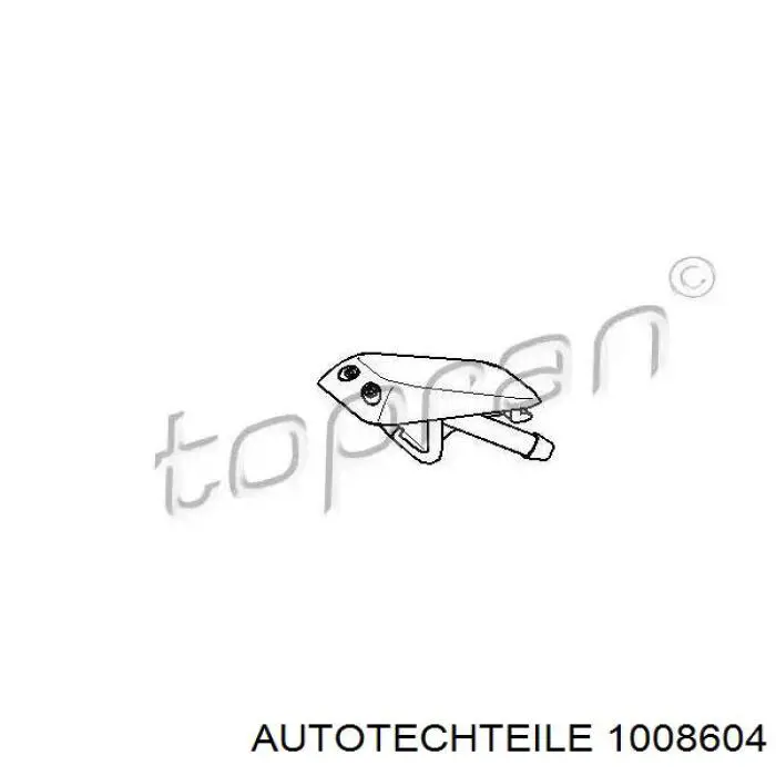 Форсунка омивача 1008604 Autotechteile