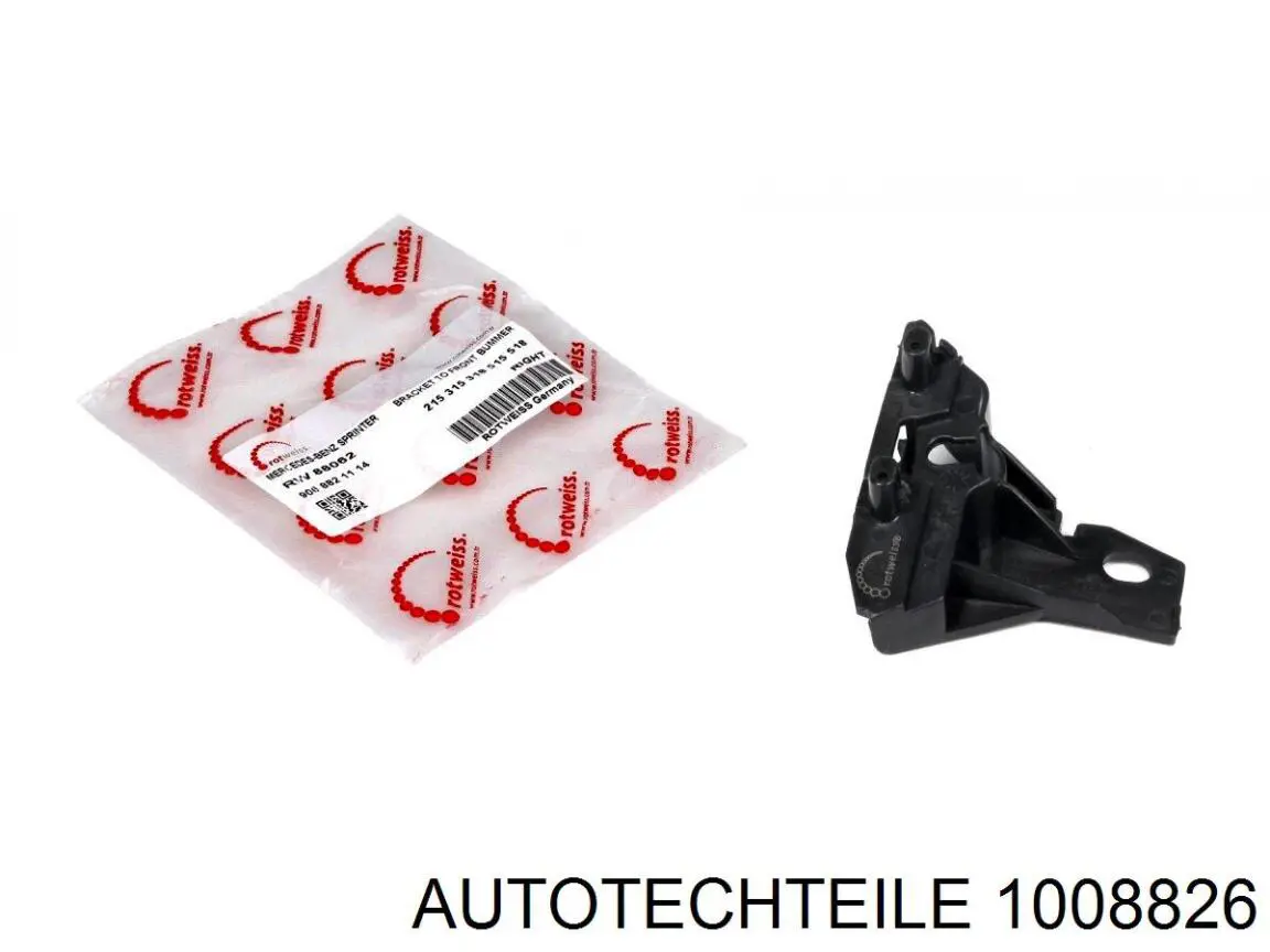 1008826 Autotechteile Решітка радіатора