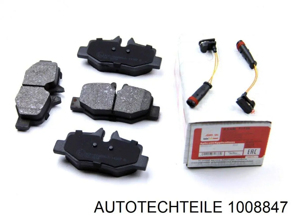 Купити 1008847 Autotechteile Бризковики передній, лівий
