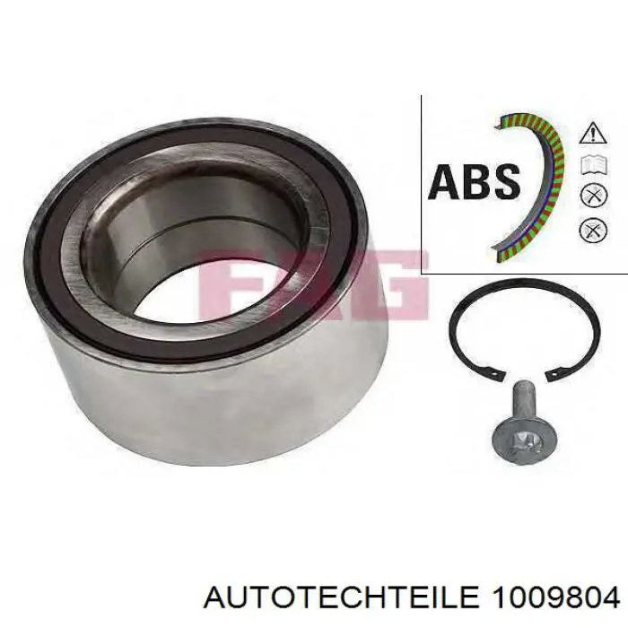 Підшипник ступиці 1009804 Autotechteile